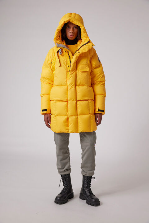 Parajumpers BOLD PARKA YELLOW 24WMPMPUPP02P440519