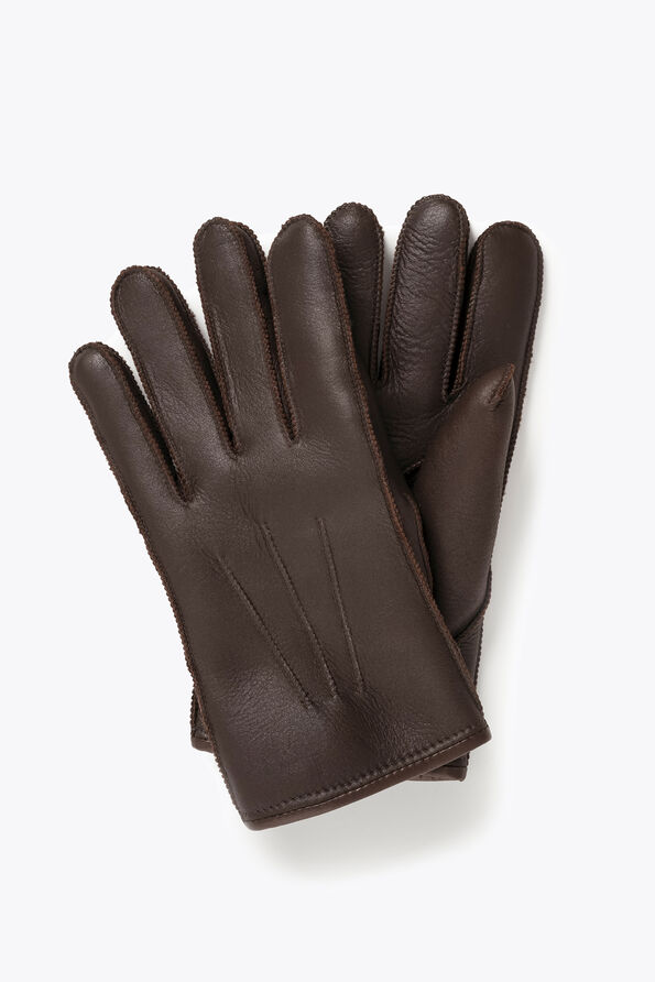 Parajumpers SHEARLING GLOVES CHESTNUT 24WMPAGLGL11PAE0573