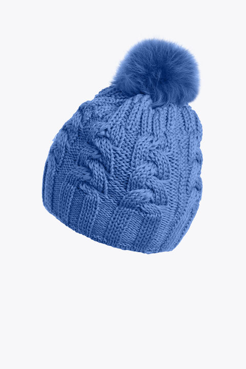 Parajumpers CABLE HAT CORNFLOWER 24WMPAHAHA11PAQ0268