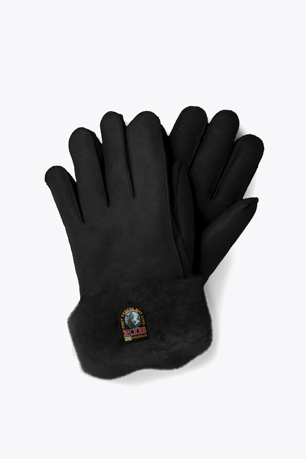 Parajumpers SHEARLING GLOVES BLACK 24WMPAGLGL13PAE0541