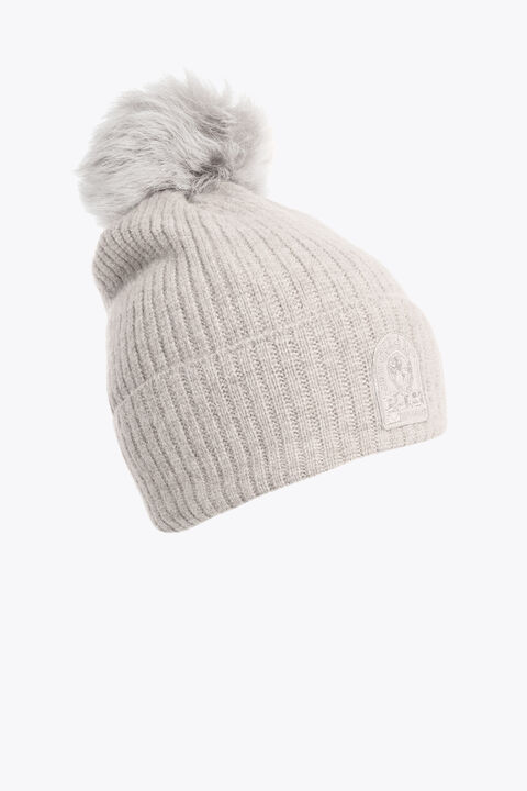 Parajumpers ALPACA POM POM HAT MOONBEAM 24WMPAHAHA45PAN0775