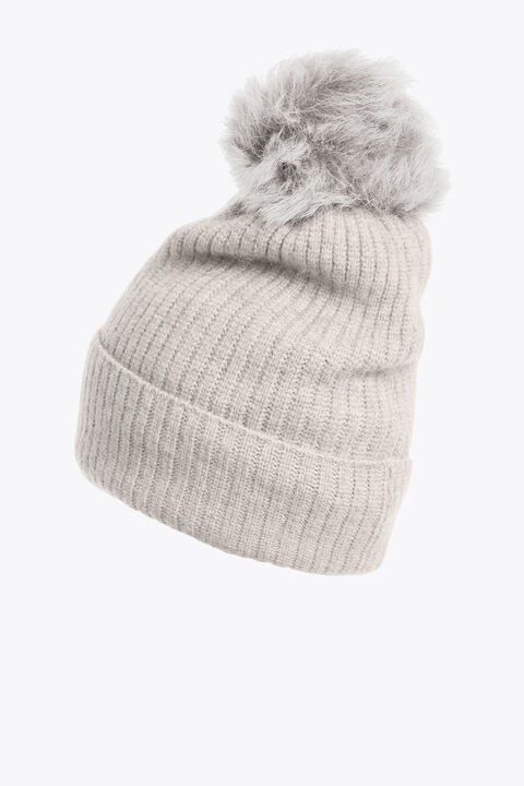 Parajumpers ALPACA POM POM HAT MOONBEAM 24WMPAHAHA45PAN0775