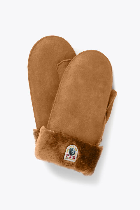 Parajumpers SHEARLING MITTENS ALMOND 24WMPAGLGL12PAE0718