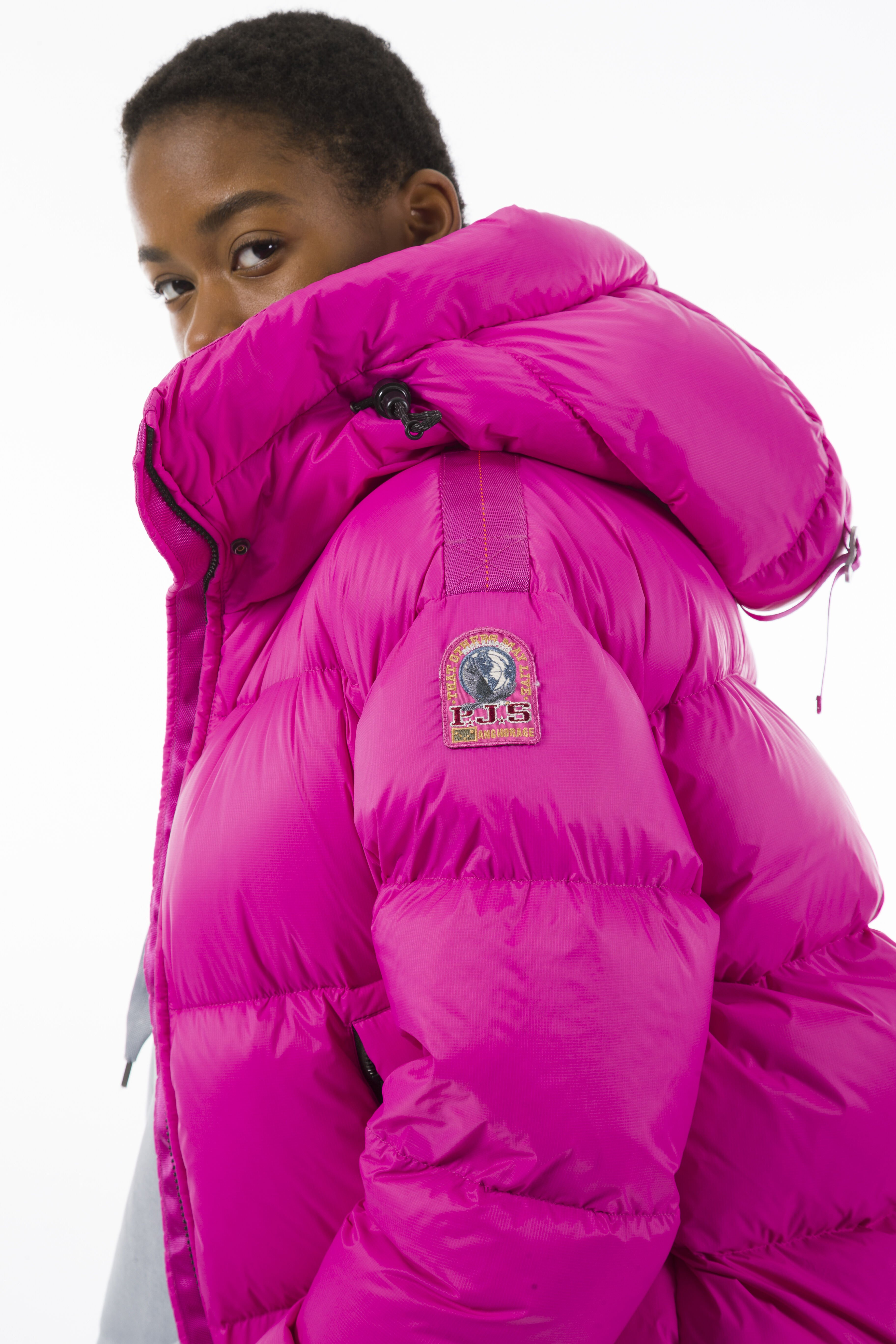 Parajumpers Anya hooded puffer jacket - Pink